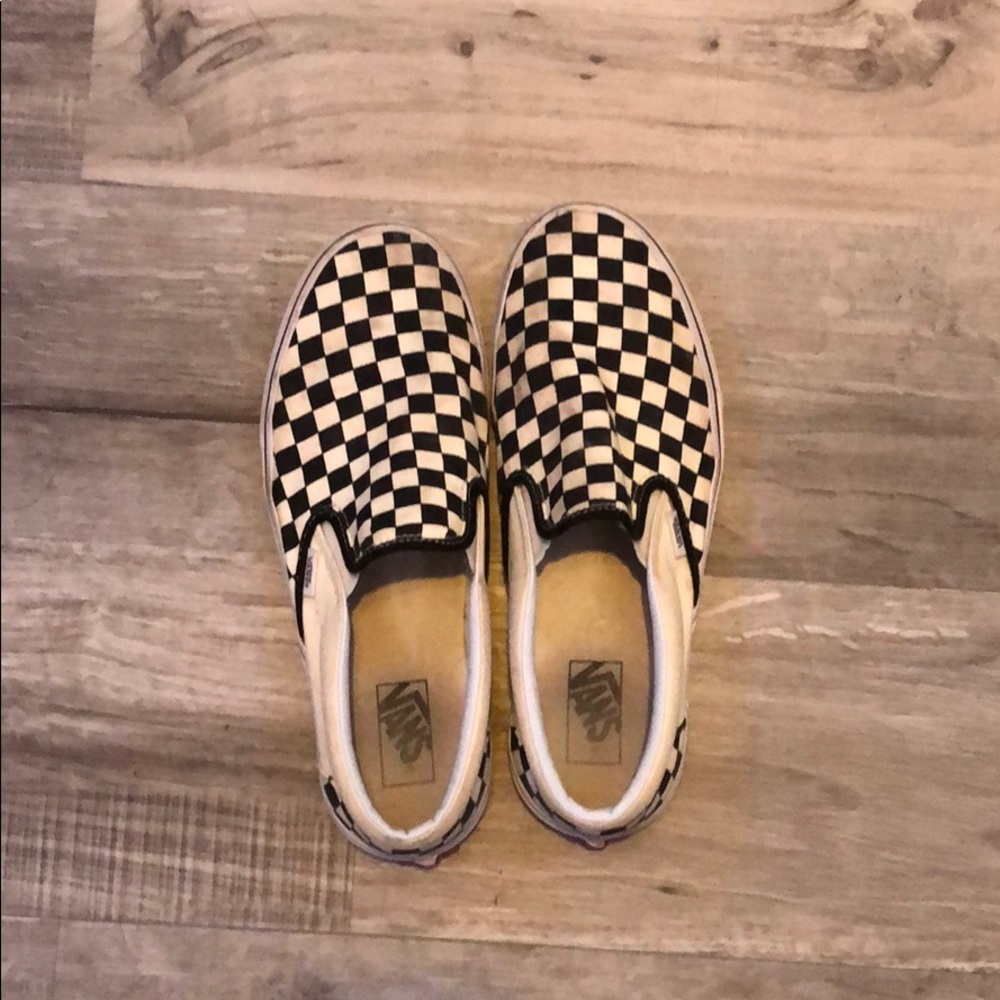 Checkered vans